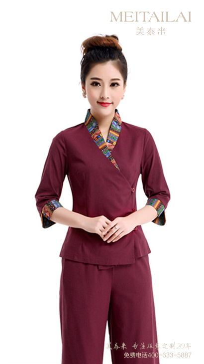 成都東南亞風情酒店服裝團體定製